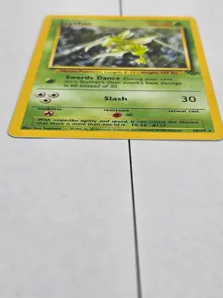 1999 Pokemon Jungle Scyther 1st Edition #26/64 Non-Holo Rare LP - Image 3