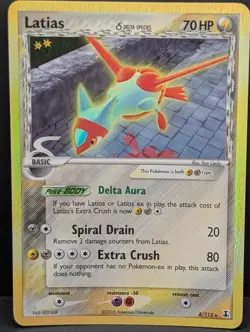 Latias Delta Species 8/113 Delta Species Holo Ultra Rare Pokemon TCG Nintendo NM - Image 1