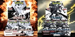 Pokemon Black Bolt White Flare Japanese Set 2 Box Factory W/Shrink - Image 1
