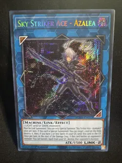 Yugioh Sky Striker Ace - Azalea BLMR-EN052 Secret Rare 1st Ed NM - Image 1
