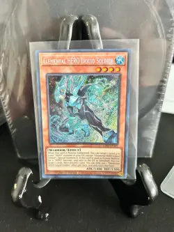 Elemental Hero Liquid Soldier Secret Rare Limited Edition LDS3-EN103 Yugioh - Image 1