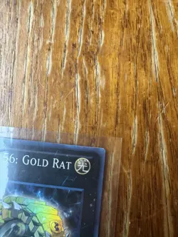 Yu-Gi-Oh Number 56: Gold Rat Super Rare Heavily Played - Image 2