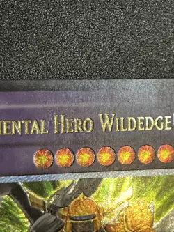 YuGiOh Elemental Hero Wildedge EEN-EN035 Ultimate Rare 1st Ed - Image 3
