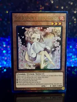 Ash Blossom & Joyous Spring RA04-EN025 (Ultimate Rare) Yu-Gi-Oh Quarter Century - Image 1