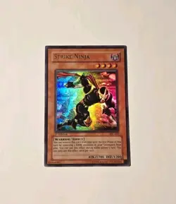 Yugioh Strike Ninja IOC-007 Ultra Rare 1st Edition LP - Image 1