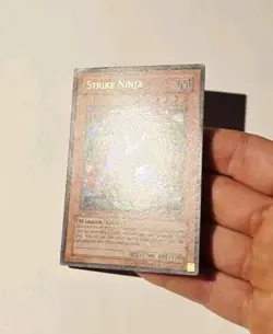 Yugioh Strike Ninja IOC-007 Ultra Rare 1st Edition LP - Image 3