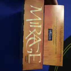 MTG: MIRAGE empty Booster Pack display box, NO CARDS, 1996 VG COND - Image 2