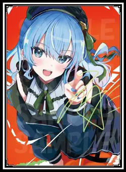 Hoshimachi Suisei hololive Anime Card Sleeves *NEW* 60ct - Image 1