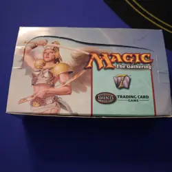 MTG: 7th EDITION CORE SET empty Booster Pack display box, NO CARDS, VG COND - Image 1