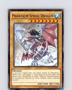 Yu-Gi-Oh TCG Phantasm Spiral Dragon MACR-EN028 Unlimited Rare Card NM - Image 1