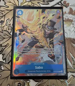 One Piece Card Game Sabo OP10-049 Premium Best Selection Vol. 4 - Image 1