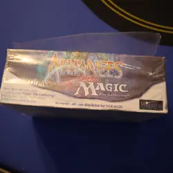 MTG: ALLIANCES empty Booster Pack display box, NO CARDS, 1996 VG+ COND - Image 2