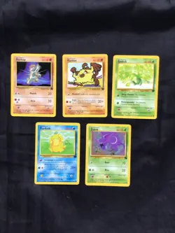 Pokemon Cards: Team Rocket 14 Card Non-Holo Lot - Image 3