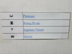 15 Pokemon Cards from Platinum to Pokemon Arceus SET - Image 4