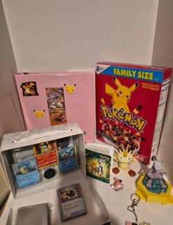 Pokemon Huge Lot Of Card Binder Collection 160+ Cards W/ 39 Holos Plus More - Image 4