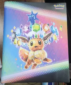 Pokemon Prismatic Evolutions Binder W/ 45 cards Destined Rivals, black bolt, WF - Image 2
