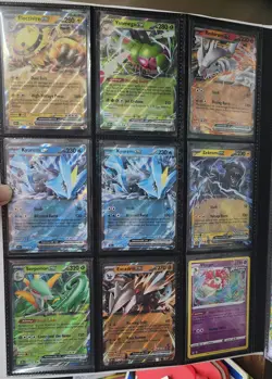 Pokemon Prismatic Evolutions Binder W/ 45 cards Destined Rivals, black bolt, WF - Image 5