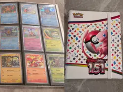 Pokemon Scarlet & Violet 151 Binder Cards Included Starter Set EXs Holos Reverse - Image 1