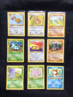 Pokemon Cards: Jungle 16 Card Non-Holo Lot - Image 1