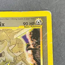 Pokemon TCG Shining Steelix Card 112/105 Neo Destiny Holo Rare HP Damaged - Image 3