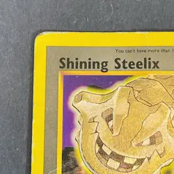 Pokemon TCG Shining Steelix Card 112/105 Neo Destiny Holo Rare HP Damaged - Image 4