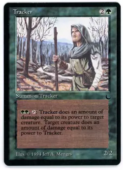 TRACKER [DRK - THE DARK] - MTG VINTAGE RESERVE LIST CARD [EXCELLENT] - Image 1