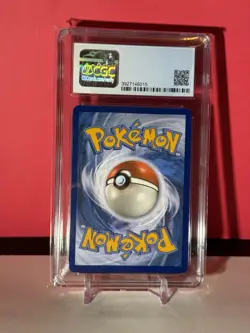 CGC 8 Pokemon Sun & Moon Lycanroc SM118 STAFF Prerelease Promo Graded Card - Image 2