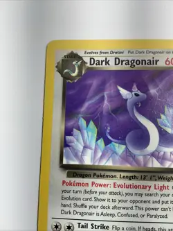 Dark Dragonair 33/82 Team Rocket Regular Pokemon Rare Vintage Card - Image 2