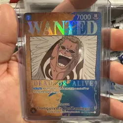 Donquixote Doflamingo ST03-009 Wanted Poster SP Rare One Piece Card English - Image 1