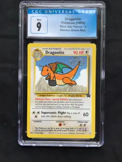 Pokemon Cards: Wizards Black Star Promo: Dragonite 5 CGC 9 - Image 2