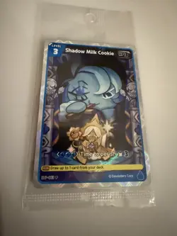 Shadow Milk Cookie P-063 CookieRun Braverse TCG Official Promo Card ENGLISH - Image 1