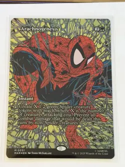 Arachnogenesis Borderless Marvel Universe Foil 31 - Image 1