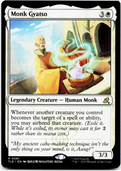 Monk Gyatso [Avatar: The Last Airbender: Eternal-Legal] MTG ? - Image 3