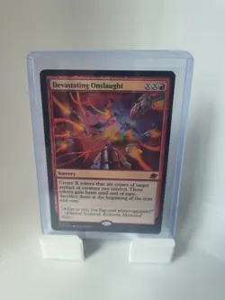 Devastating Onslaught - Foil - Edge of Eternities - EOE M 0132 - Image 1