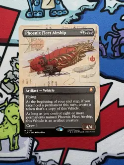 Phoenix Fleet Airship x1 Mtg Borderless Avatar: The Last Airbender - Image 1