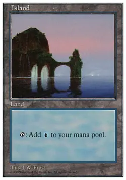 Island (434) - Fifth Edition #434 MTG Magic The Gathering - Image 1