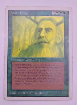 4x Regrowth, 1x Gaea's Liege. Unlimited Set. Magic the Gathering. - Image 3