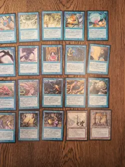 Magic The Gathering 32 Blue And Colorless Land M/NM - Image 3
