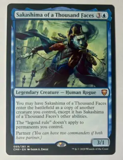 Sakashima Of A Thousand Faces Commander Legends #089 NM MTG - Image 1