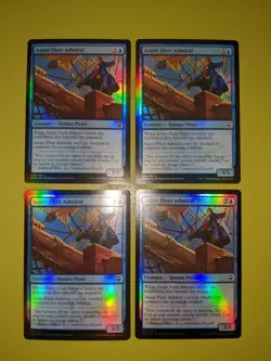 FOIL Azure Fleet Admiral x4 Commander Legends 4x Magic the Gathering MTG - Image 1