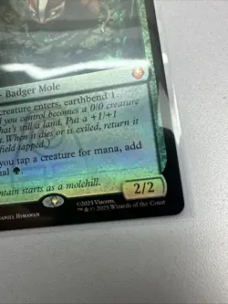 Badgermole Cub (Foil) - MTG Avatar: The Last Airbender NM - See Photos - Image 5