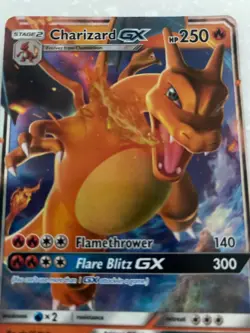 Pokemon TCG Charizard GX SM Black Star Promo SM211 Holo Promo - Image 1