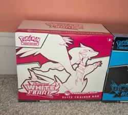 Pokemon Center Black Bolt and White Flare Elite Trainer Box Sealed ETB Bundle - Image 3