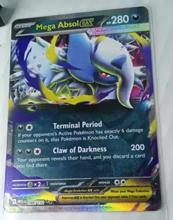 Mega Absol ex 86/132 - Mega Evolution - Near Mint - Pokemon TCG - Image 2
