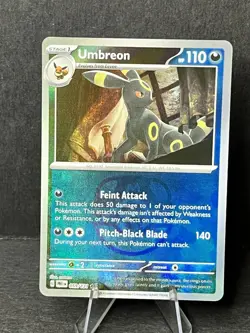 Pokemon Umbreon Masterball Reverse Holo 59/131 Prismatic Evolutions NM - Image 2