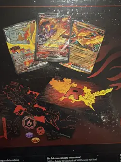 Team Rocket's Moltres EX Ultra-Premium Collection Pokemon 2025 TCG NEW SEALED - Image 5