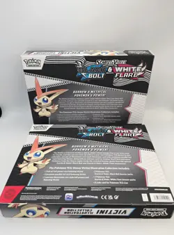 Pokemon Black Bolt & White Flare Victini Illustration Collection Box - Lot of 2 - Image 5