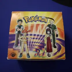 POKEMON GYM HEROES 1st EDITION SET WOTC VINTAGE EMPTY BOOSTER BOX! VG+ COND - Image 1