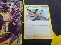Pokemon TCG Lot (5) - Morpeko V-Union SWSH287 288 289 290 NM & Professor Burnet - Image 4