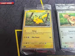 Pokemon SEALED Promo Lot - All 8 2025 Stamped Snowflake Pikachu Eevee Glaceon ex - Image 3